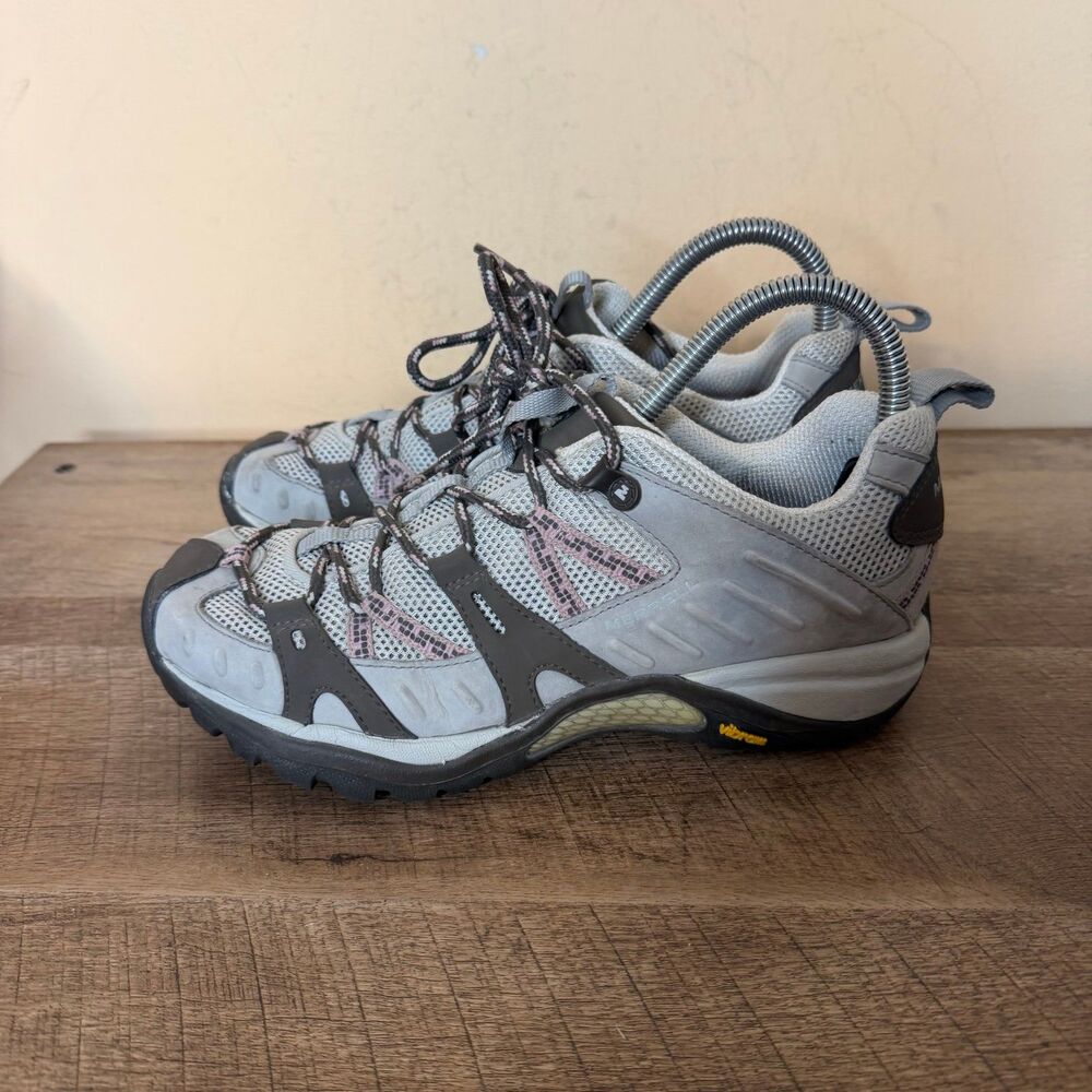 Merrell Siren Sport women’s hiking trail gray shoes size 7